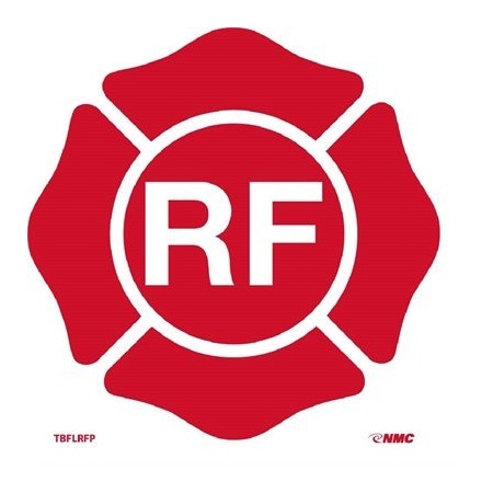 Nmc Rf Maltese Cross Symbol - Vinyl TBFLRFP